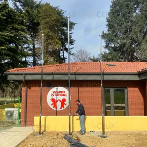 5 Metre Paslanmaz Bayrak Direği 5 Metre Paslanmaz Bayrak Direği